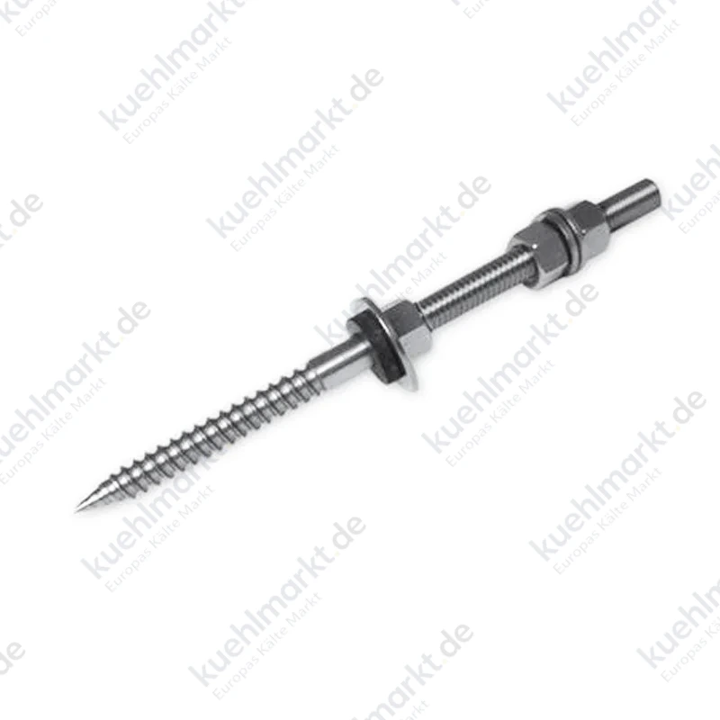 Teknomega M10 x 200 mm Doppelgewindeschraube mit EPDM-Dichtung FVT1300