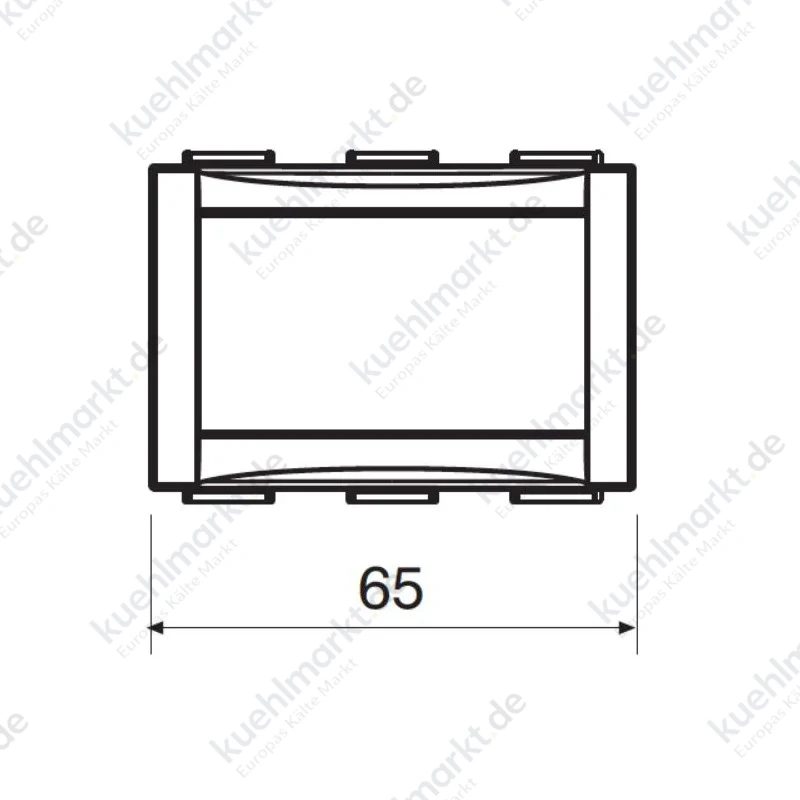 Perry Uhrenthermostat Touchscreen 230v CDS27