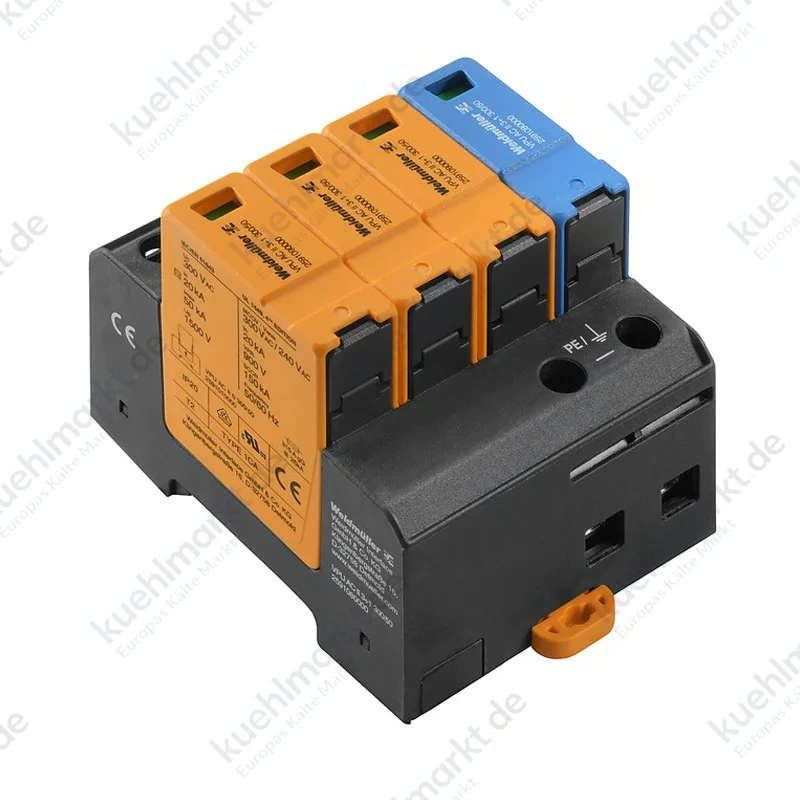 Weidmuller Überspannungsableiter 40KA 4P TYP 2 2591080000