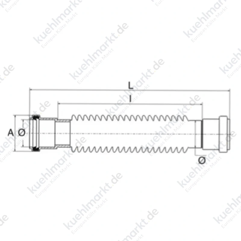 Redi Universal PVC-Schlauch 50 mm Durchmesser COU5052