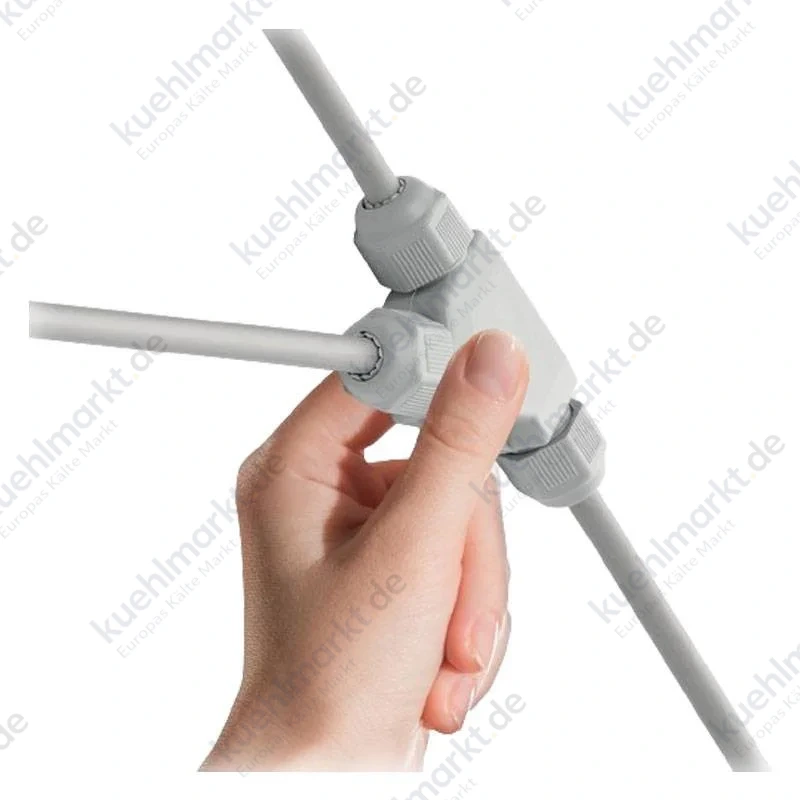 Raytech Mini-Verbindungsstück mit Gel für Kabel 2 x 2,5 mmq IP68 BARNEY-Y