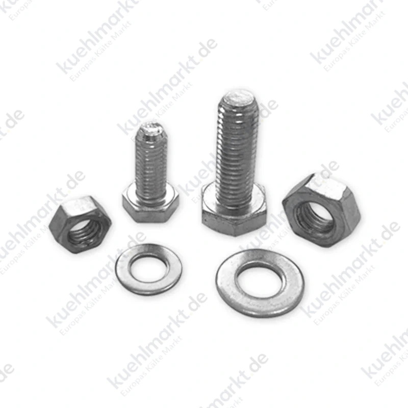 Kit TE Schraube mit Mutter und Unterlegscheibe Teknomega M8x16 FVT1320