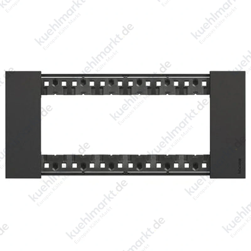 Bticino Living Now Abdeckrahmen 6 Module Farbe schwarz KA4806KG