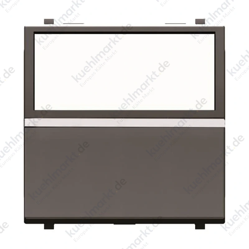 Abb Zenit Türklingeltaste N2204.8 AN 2 Module Anthrazit Z1040AN