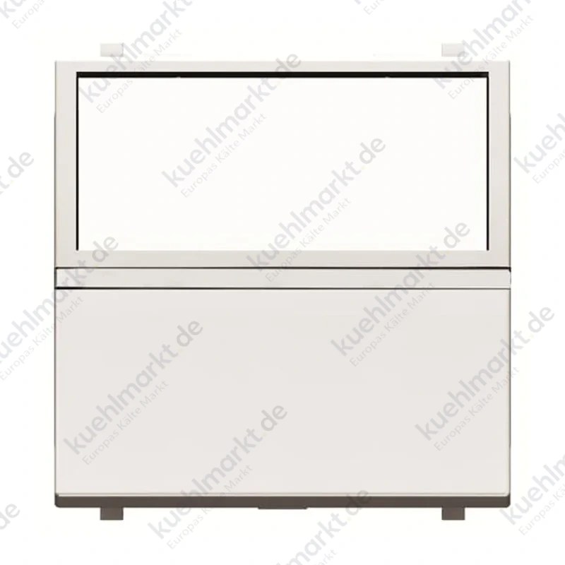 Abb Zenit Türklingeltaste N2204.8 BL 2 Module Weiß Z1040BL