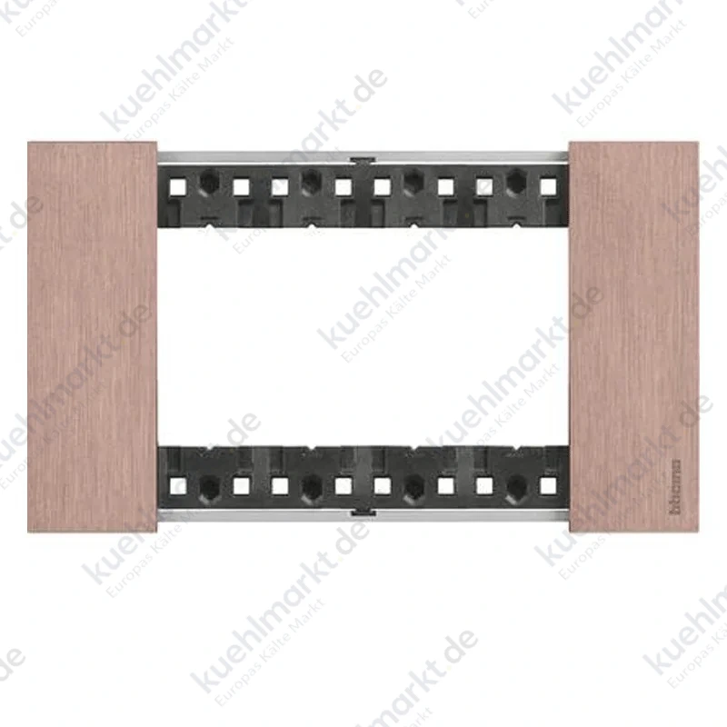 Bticino Platte Living Now 4 Module Farbe: Kupfer KA4804ZM