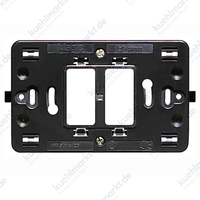 Bticino Magic Rahmen für 2 Module für runde und quadratische Box TIC500S/23