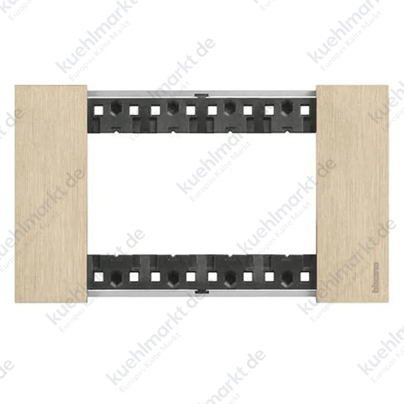 Bticino Platte Living Now 4 Module Farbe: Golb KA4804ZW