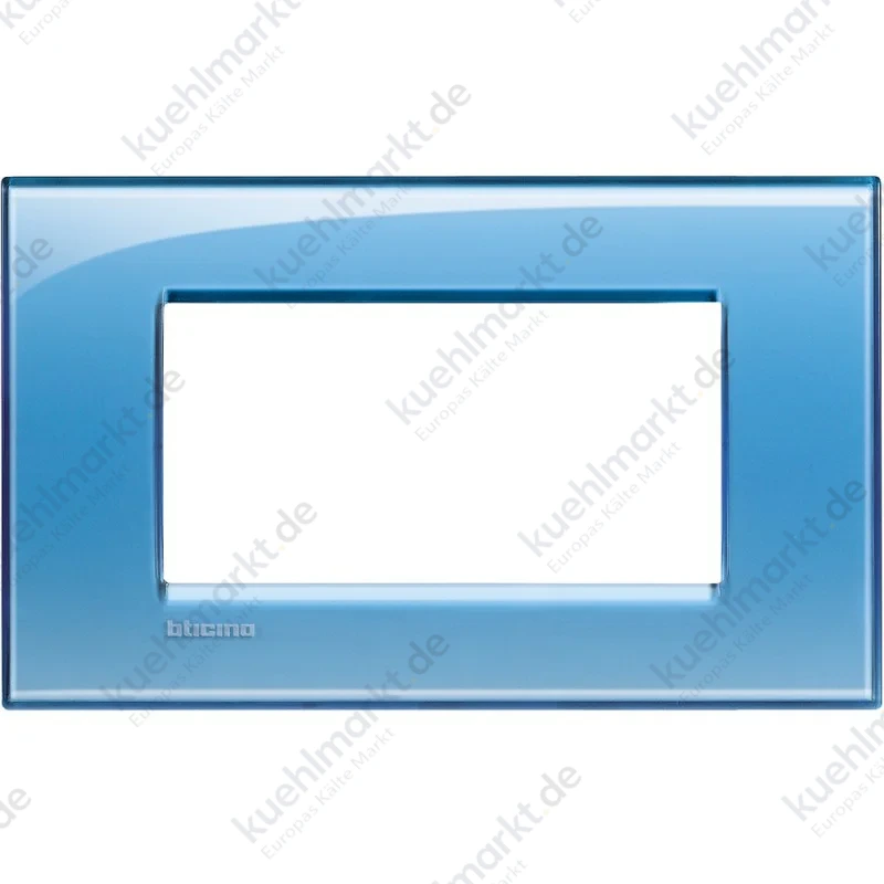 Bticino Livinglight Abdeckrahmen 4 Module tiefblau LNA4804AD