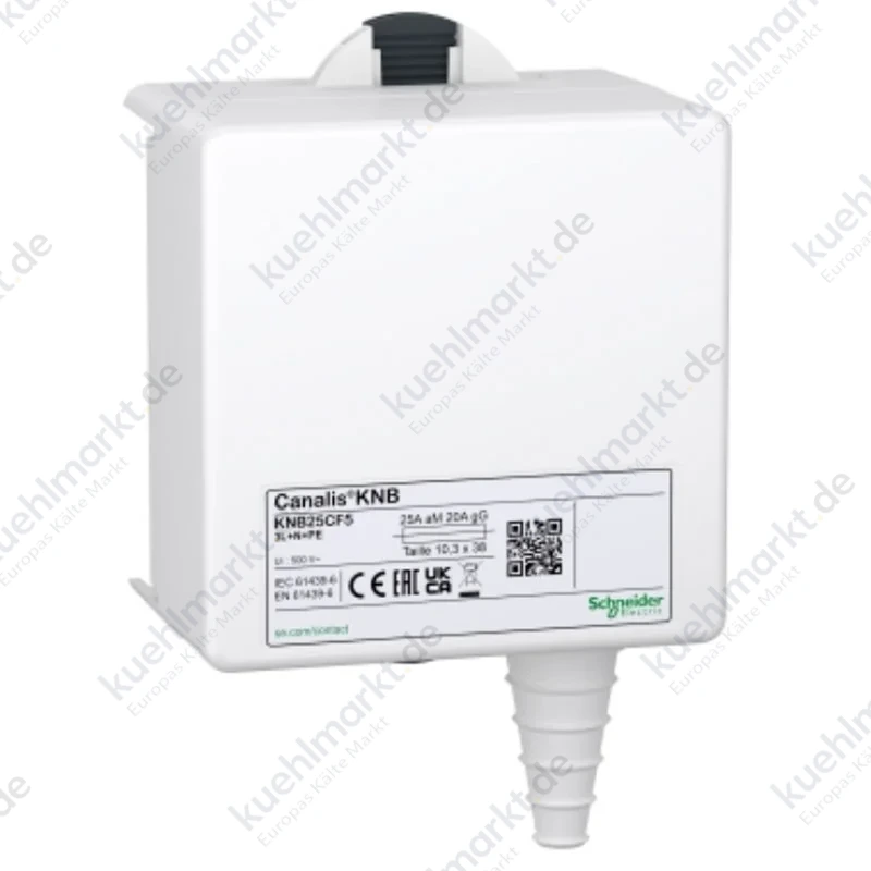 Telemecanique Abzweigdose für Sicherung 10x38 25A 4P KNB25CF5