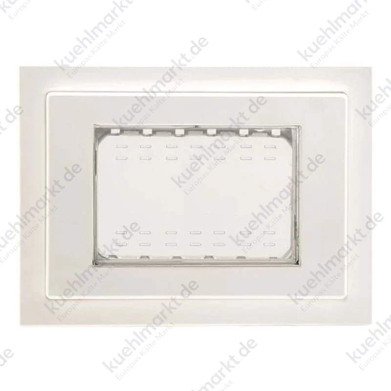 Abb Zenit Wasserdichte Platte N3373 BL IP55 Unterputz 3 Module Weiß Z3355BL