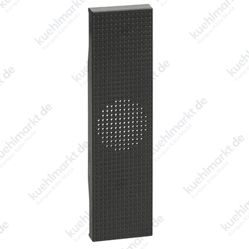 Bticino Cover Living Now für Bronzeglocke und Summer, schwarz KG15