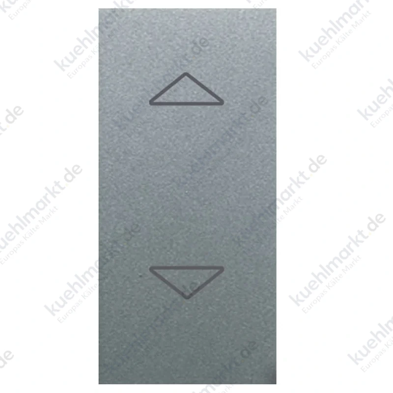 Ave Kipp-Drucktastenschalter Sistema 44 Allumia Silber 3 Positionen 1P 10A 443053BS
