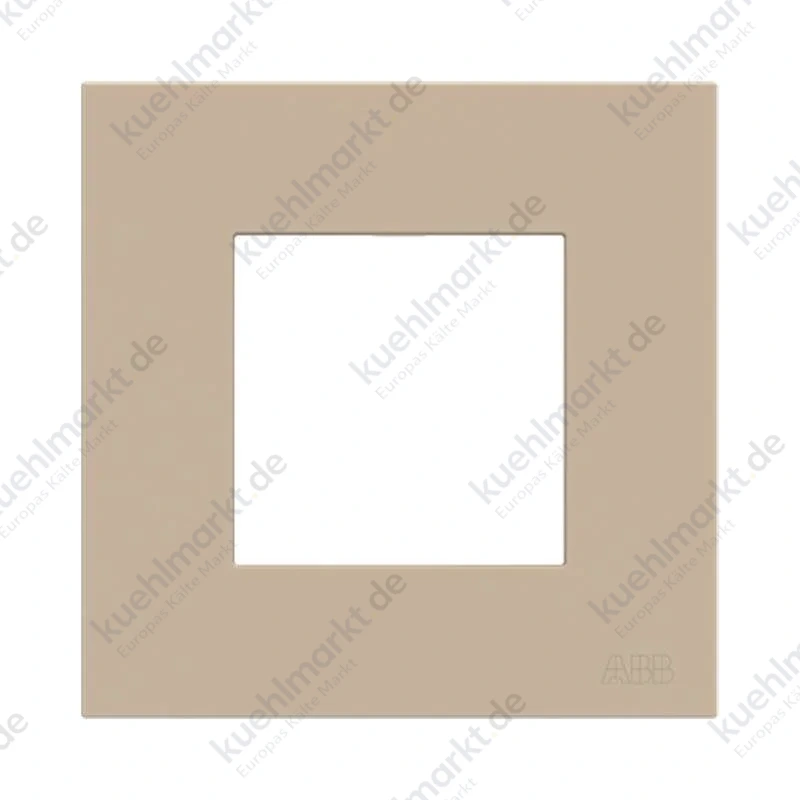 Abb Zenit Platte 2 Module Z2271.1 CV Polycarbonat Champagner Z0200CV