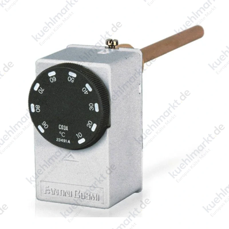 Fantini Cosmi Tauchthermostat Skala 10/90 Grad C03A3