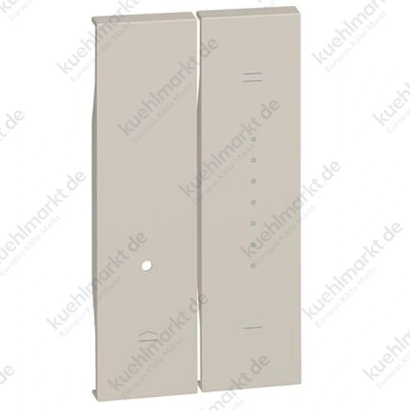 Bticino Living Now Cover für Dimmer, 2 Module, sand KM19