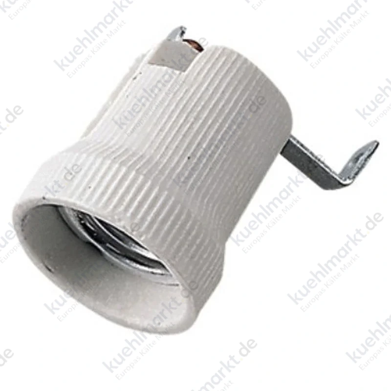 Master Lampenfassung Porzellan weiß E27 Anschluss mit Halter 00521