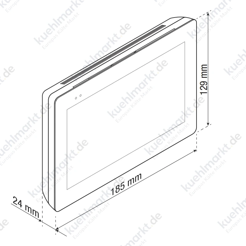 Full-touch Video-Türsprechanlage mit Gegensprechfunktion für X1-System 840CH-0030