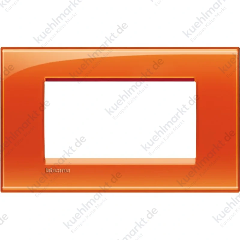 Bticino Livinglight Abdeckrahmen 4 Module tieforange LNA4804OD