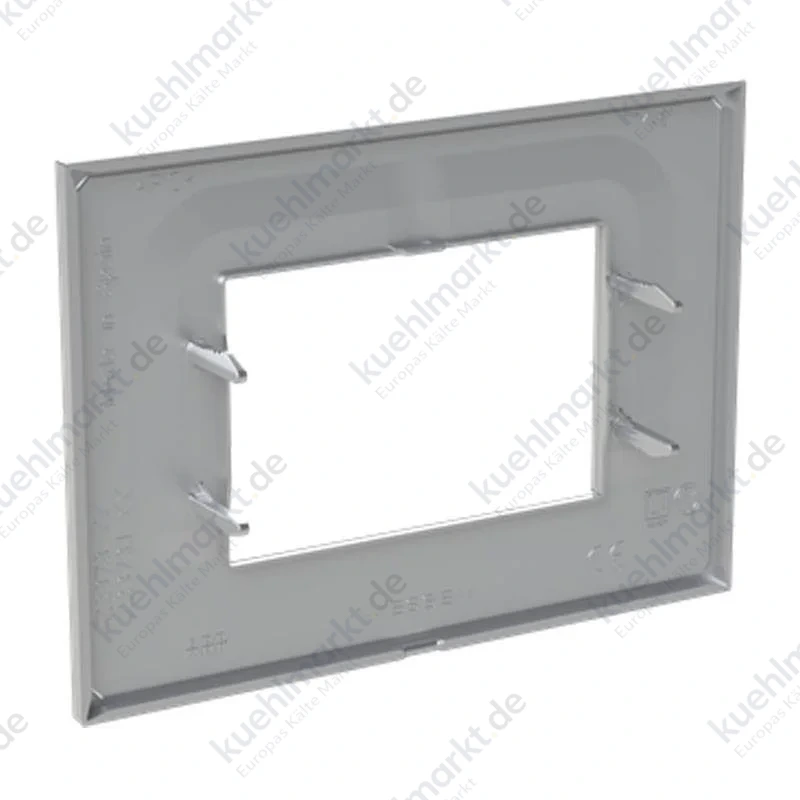 Abb Zenit Platte 3 Module Z2373.1 PL Polycarbonat Silber Z0300PL