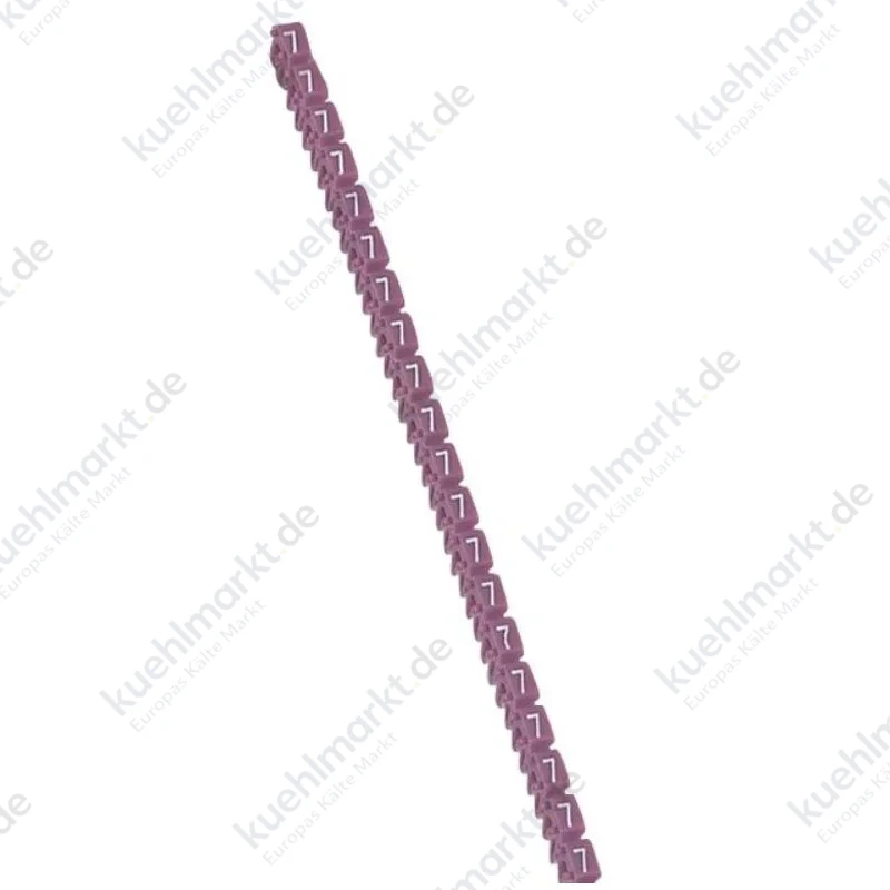 Legrand Markierung für Klemmen 6/6 Ziffer 7 4 bis 6 mmq 038237