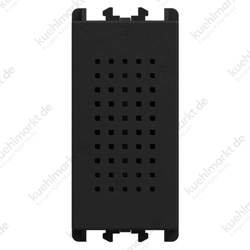 Urmet Lybra Klingel 12VAC 50Hz 1 Modul schwarz 27250.N
