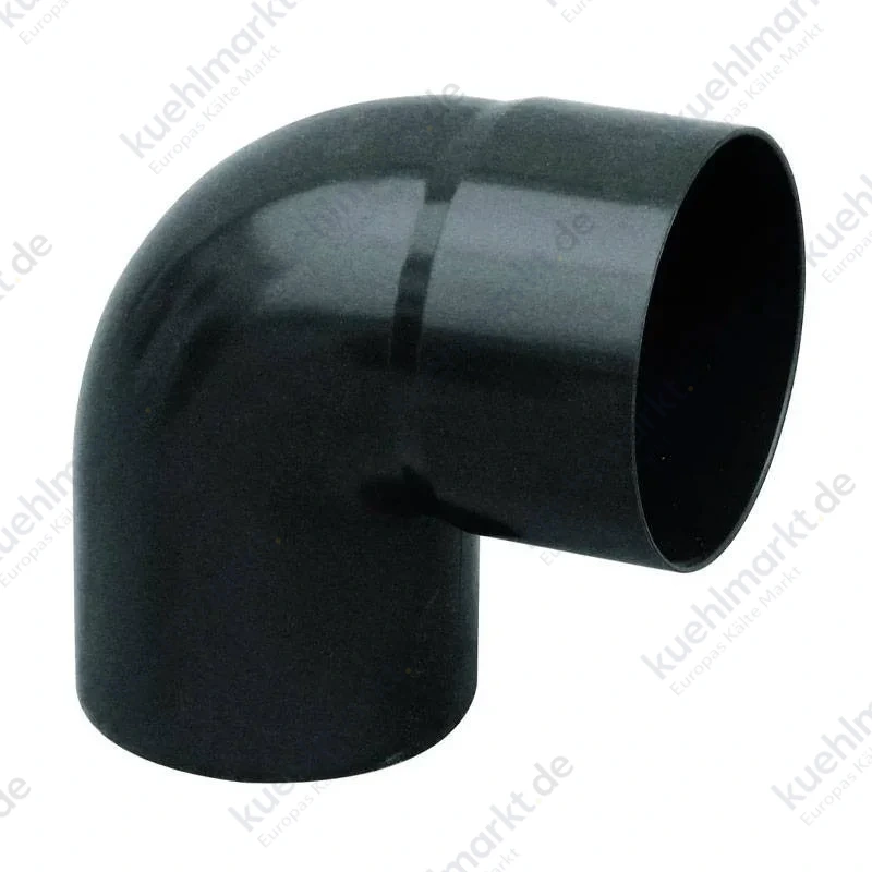 Redi Bogen 87 Grad A/I Durchmesser 100 mm schwarz PVC 07110P8