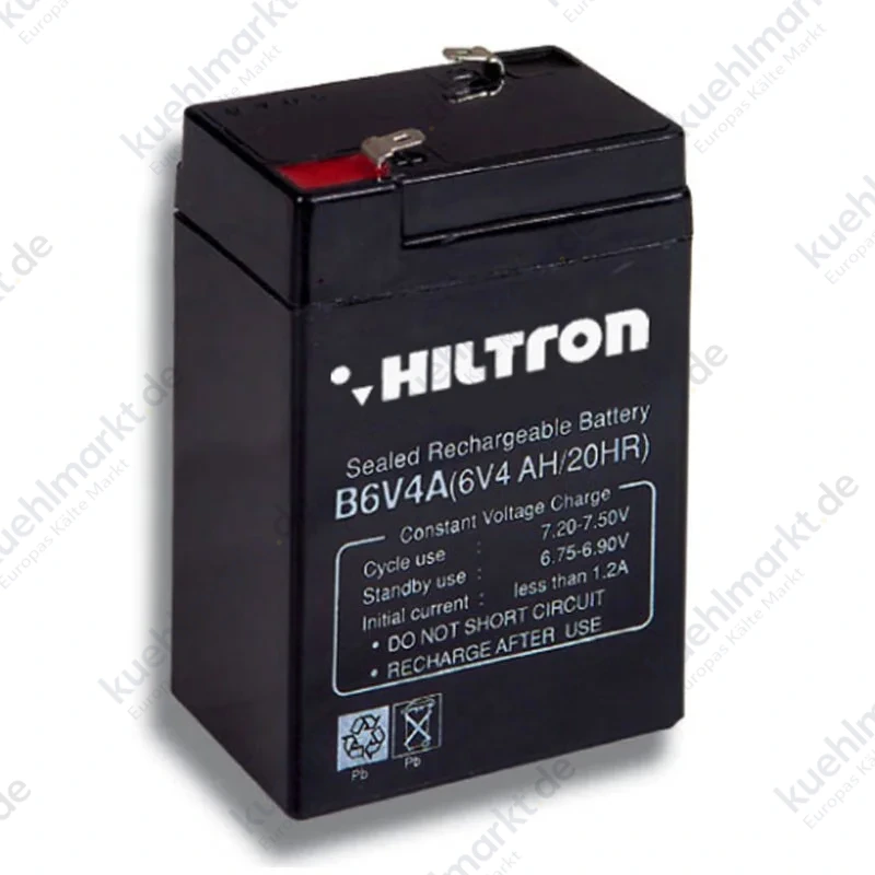 Blei-Säure-batterie 6V 4Ah Cobat Enthalten B6V4A