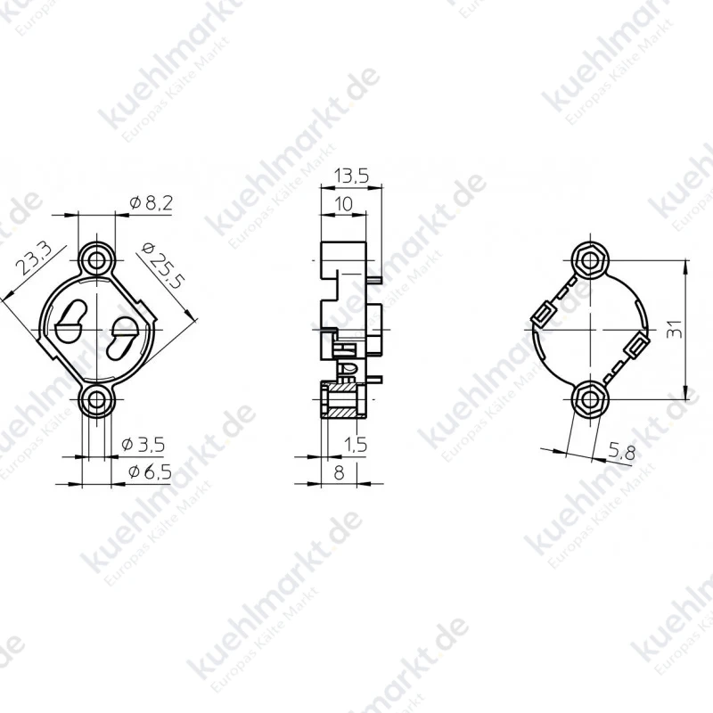 Master Universal-Starterhalter 00563