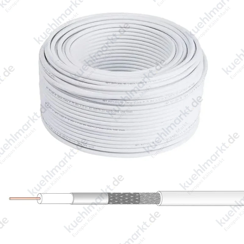 Fracarro 6,7mm Koaxialkabel für den Innenbereich mit PVC-Hülle PAS4016102