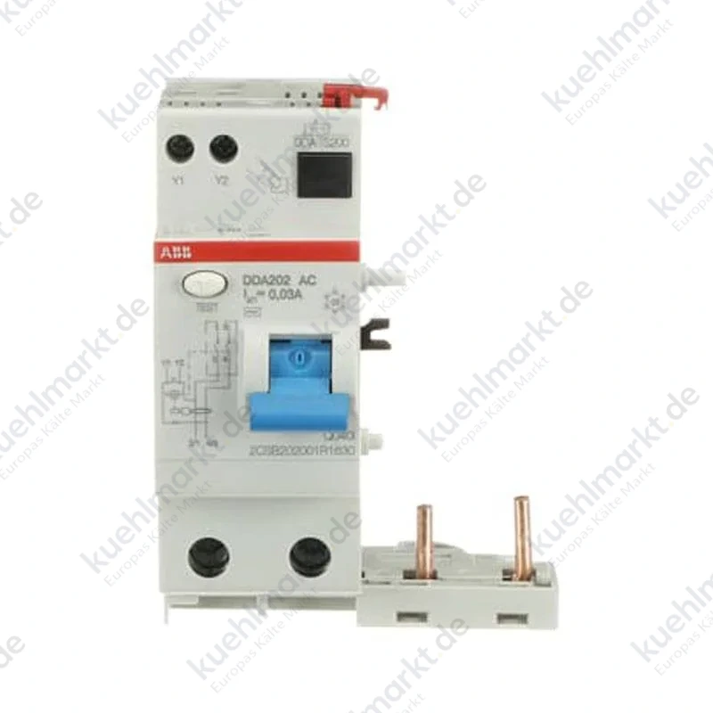 Abb FI-Block DDA202 63A 2P 30mA AC 2 Module B427913