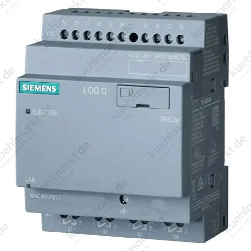 Siemens LOGO! Steuerungsmodul 12/24RCEO 8DI(4AI)/4DO-4