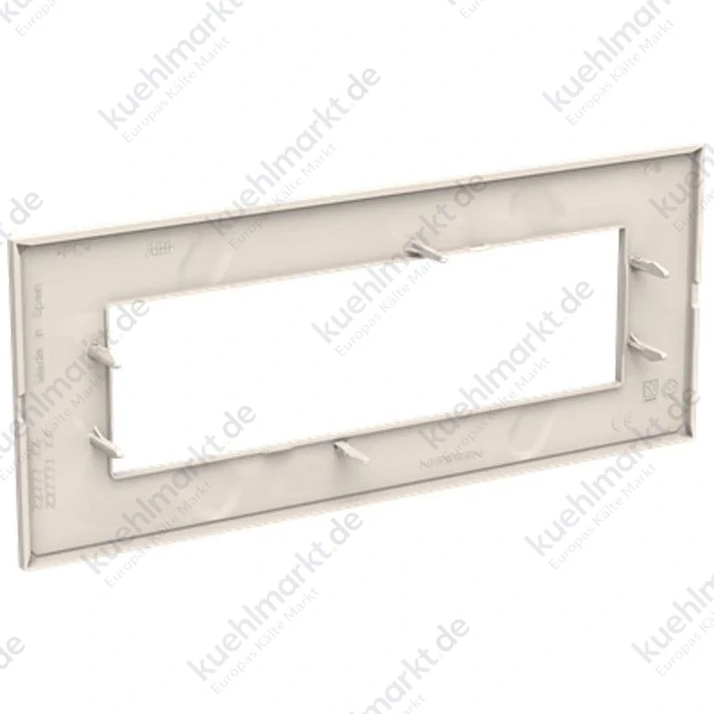 Abb Zenit 7 Module Platte Z2777.1 BN Polycarbonat Weiß Z0700BL