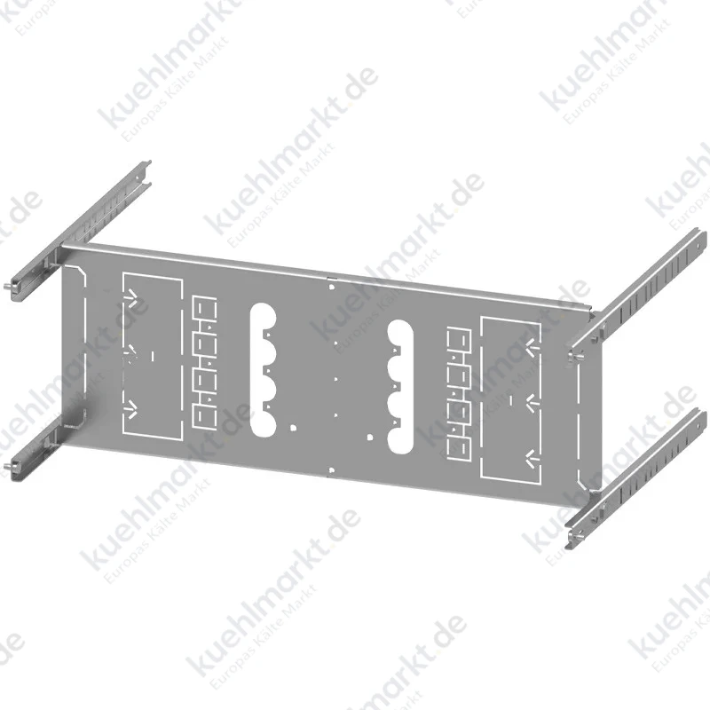 Siemens Sivacon 3VA12 4-poliger Montageplatten-Bausatz 8PQ60008BA05