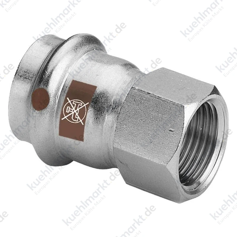 Viega Temponox Verschraubung aus Stahl I 1 1/4 x 35 mm 811853