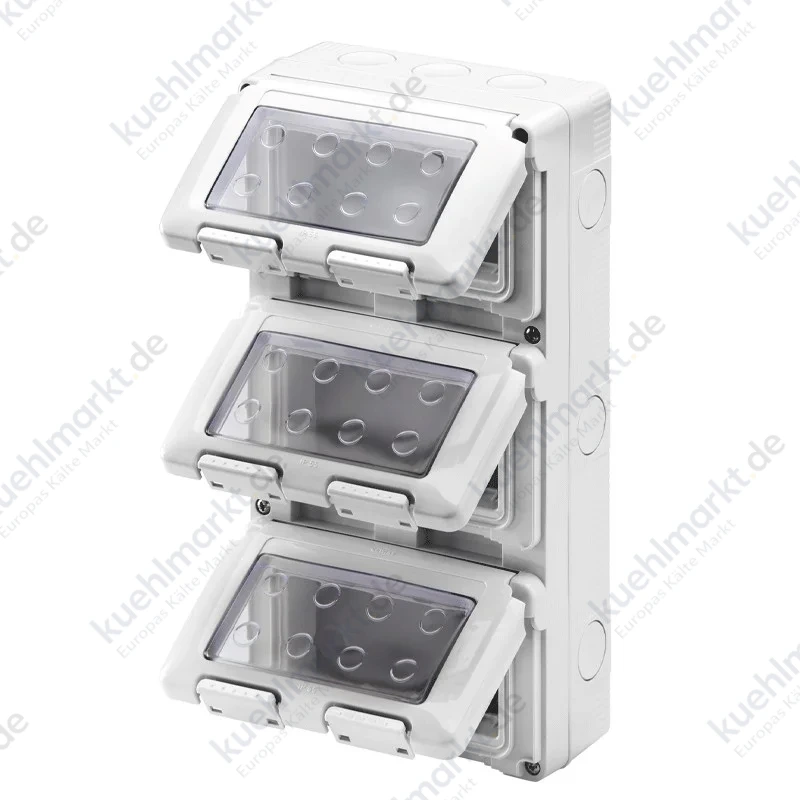Container Gewiss wandhängend 12-polig IP55 für Systemreihe GW27052