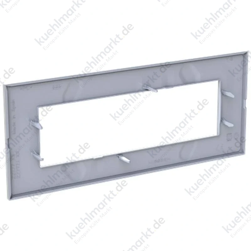 Abb Zenit Platte 7 Module Z2777.1 PL Polycarbonat Silber Z0700PL