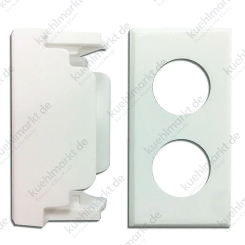 Adapter für PDM00 Fracarro 2-Loch Bticino Axolute Weiß HD 287127