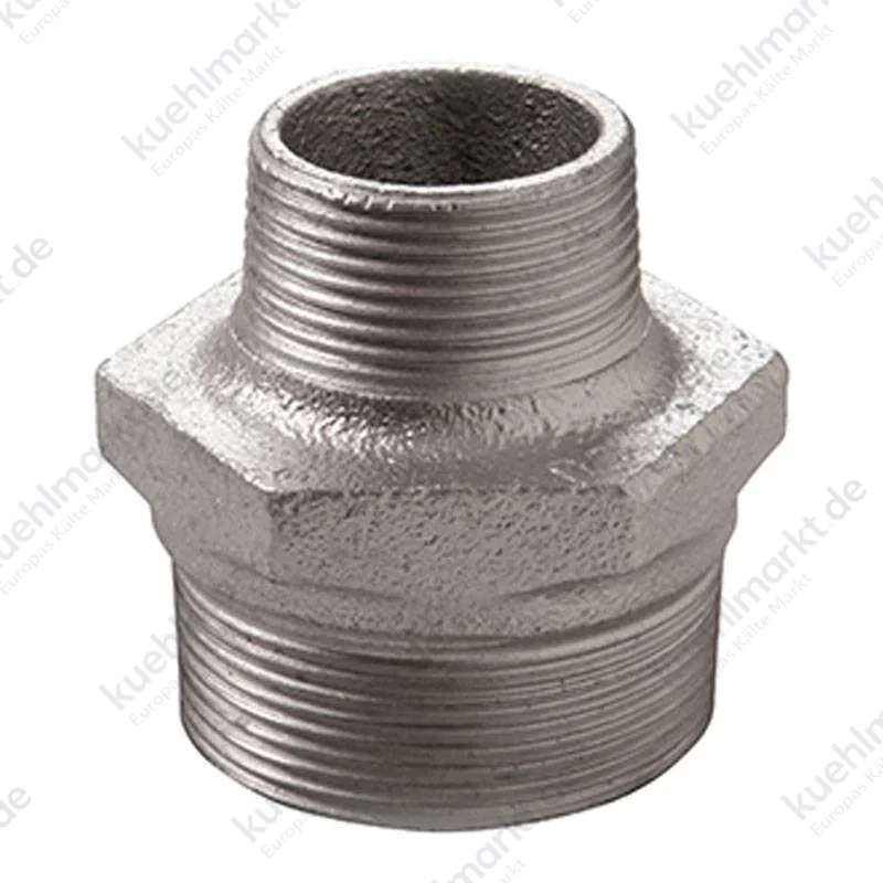 Atusa Sechskant Verschraubung für Rohre A/A 3/4 x 3/8 Gusseisen 24505042