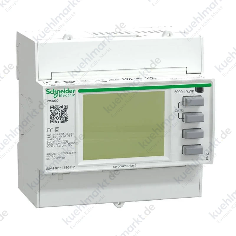Schneider PM3200 Multimeter Leistungsmesser 1/5A 5M METSEPM3200