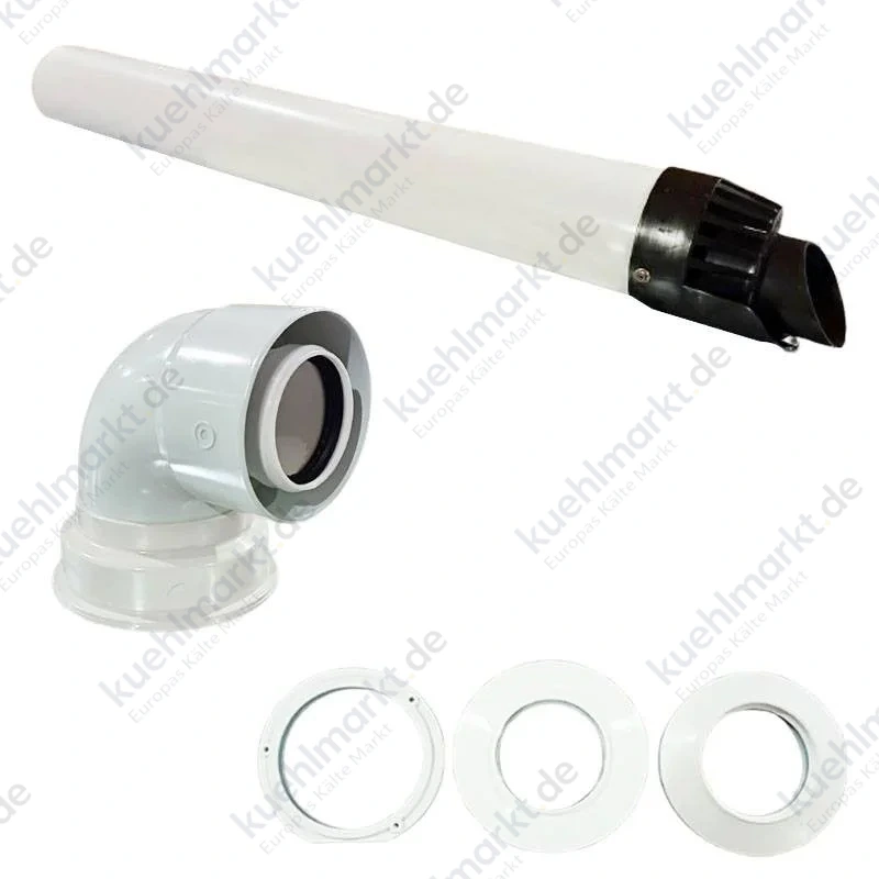 Polymax 006 koaxialer Bausatz für Abgas 60/100 KQ006.060100