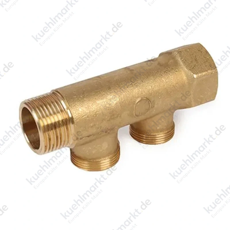 Giacomini modularer Verteiler ohne Hahn A/I 1 x 3/4 2 Anschlüsse R580CY052