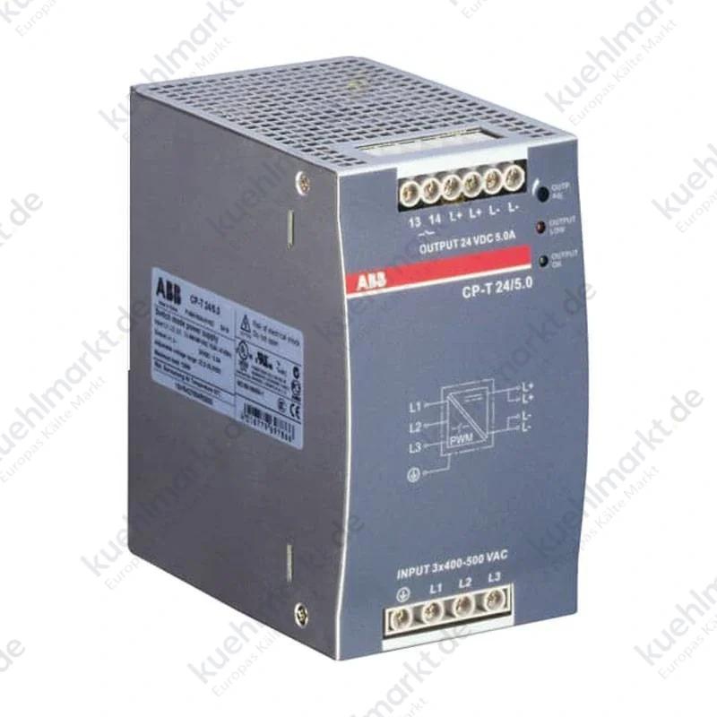 Abb Schaltnetzteile 5A dreiphasig 24VDC 120W CPT245