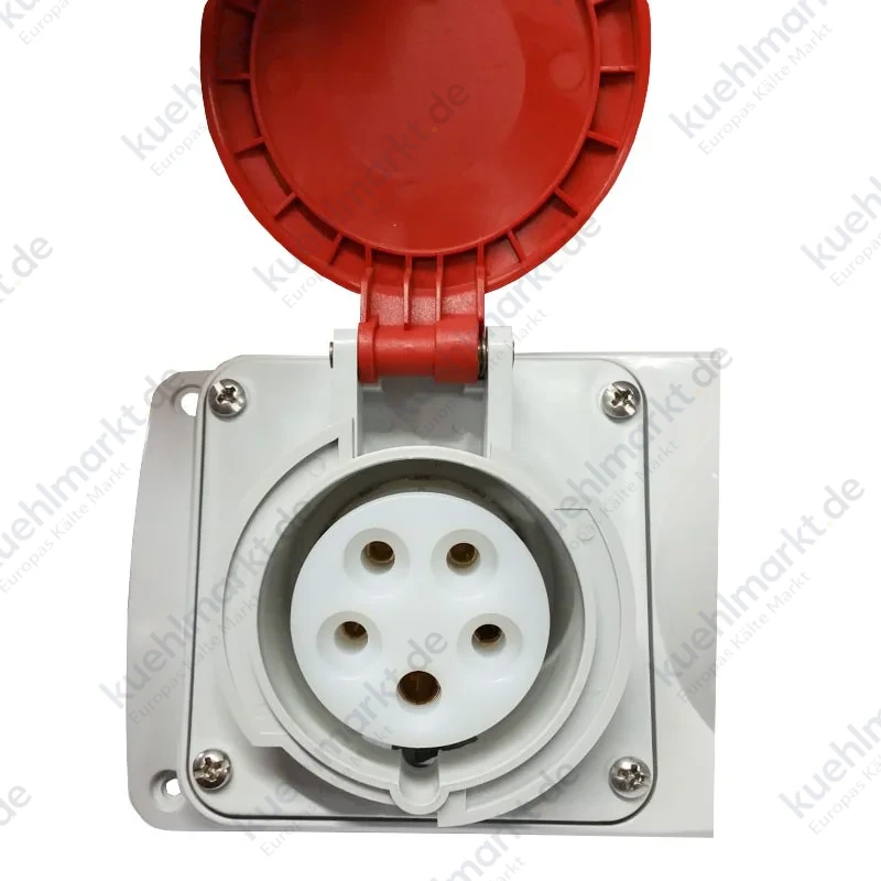 Palazzoli CEE-Industriesteckdose mit Verriegelung 3P+N+E 32A 400V IP44