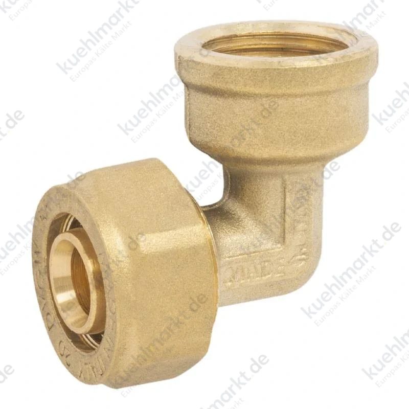 Ape Winkelstück für Rohre I 3/4 x 26 mm aus Messing 3752F342630