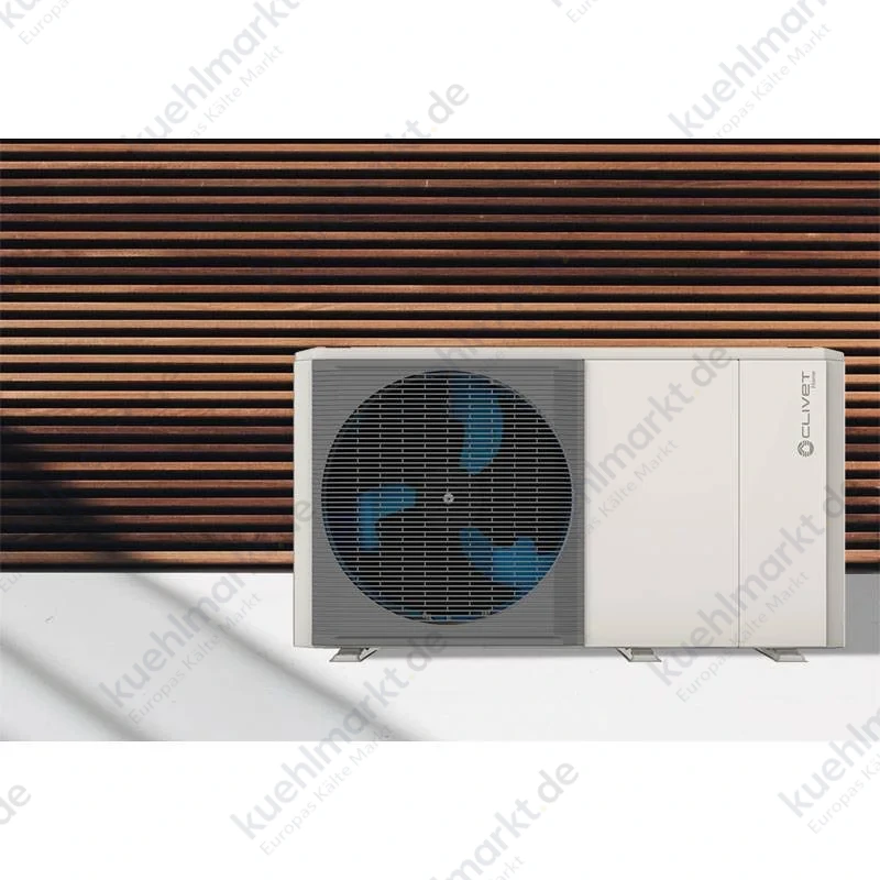 Clivet Edge Evo Wisan-Yme Monobloc-Wärmepumpe für Luft/Wasser 15.9kW E1S 8.1T