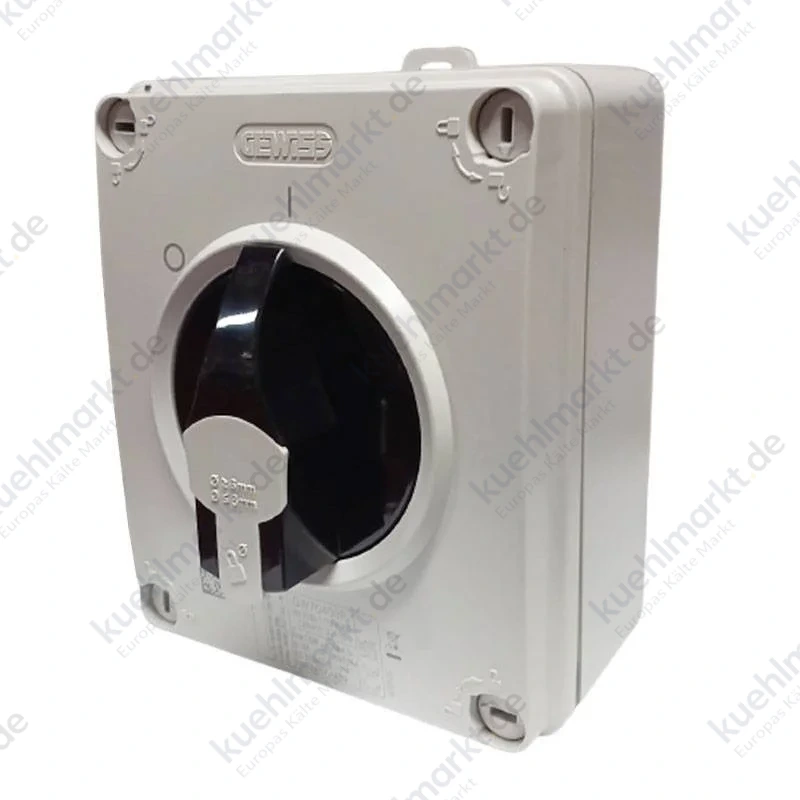 Gewiss HP 16A Drehschalter4P IP65 mit Wandmontage GW70403P