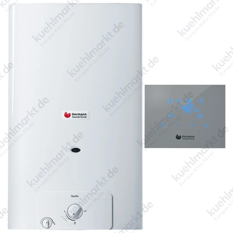 Hermann Opalia External Warmwasserspeicher raumluftunabhängig F LR H-IT 12 Liter Erdgas 0010024258