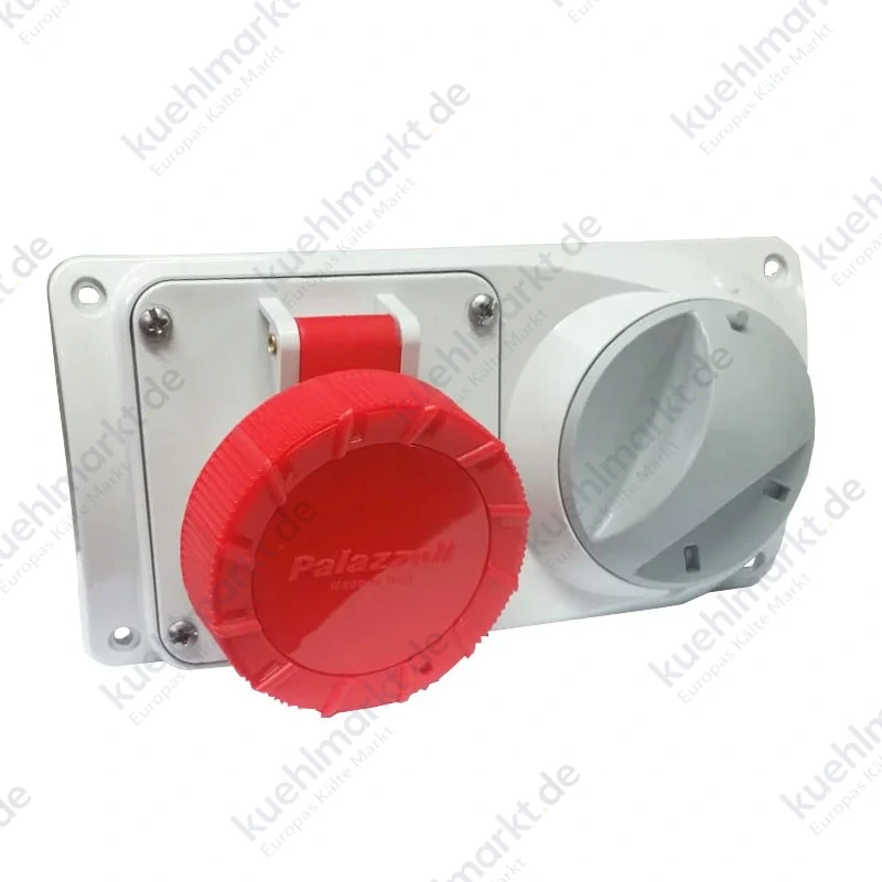 Palazzoli CEE-Industriesteckdose mit Verriegelung 3P+N+E 16A 400V IP55