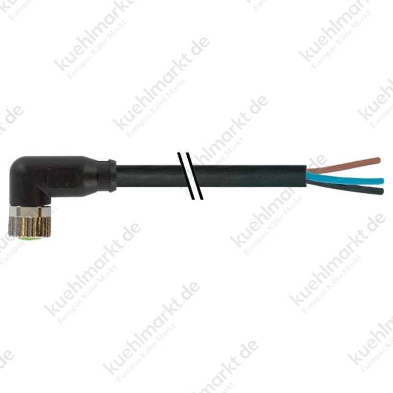 Murr Stecker M8 Buchse 90° mit Kabel 3P 4A 1,5 kV 5m 7000080816100500